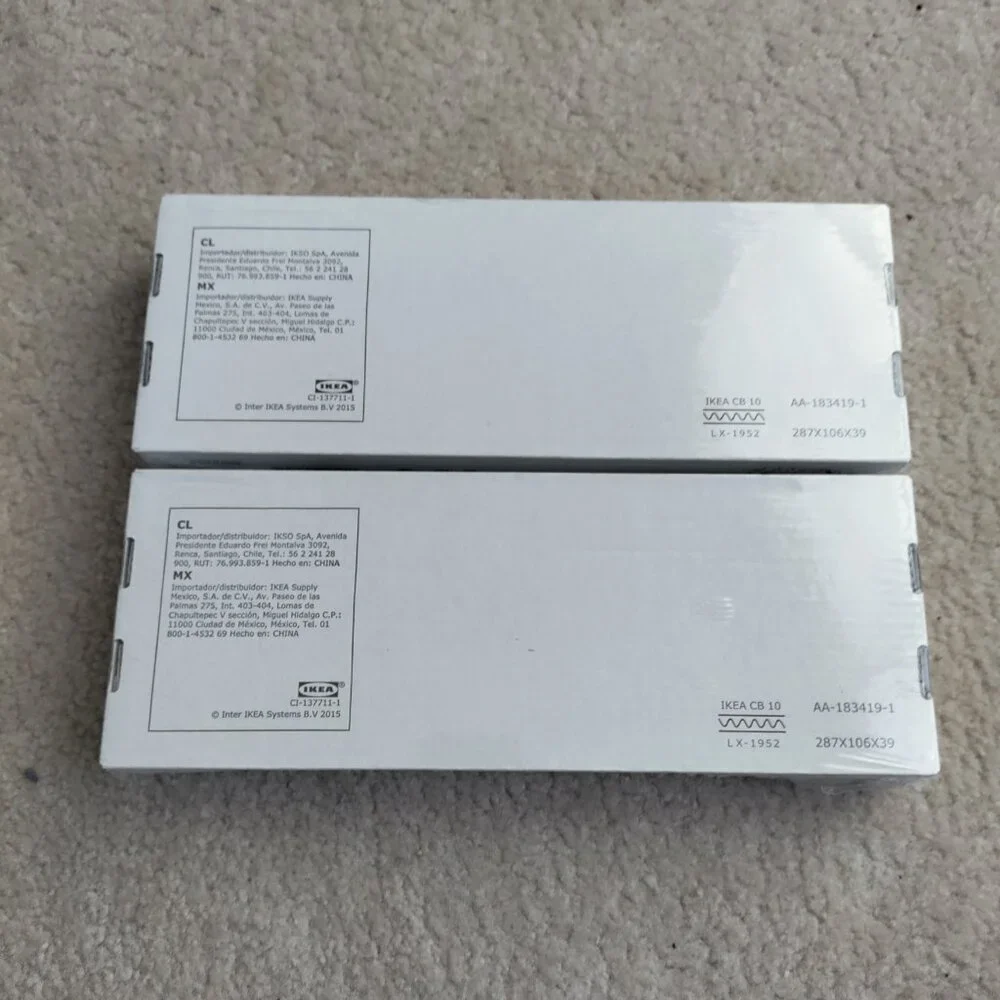 IKEA Skadis Set of 2 Shelves For IKEA Pegboard 21919 1825 NEW in Package